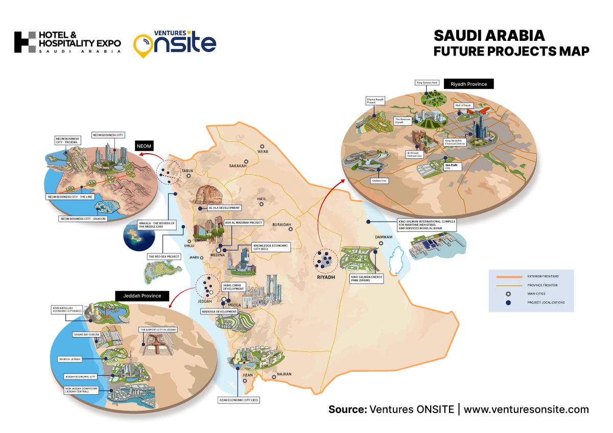Hotel amp Hospitality Expo - Saudi Map HHE